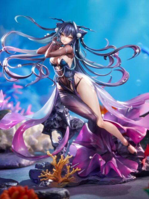 Little Mermaid Abyssal Flower GK Resin Statue