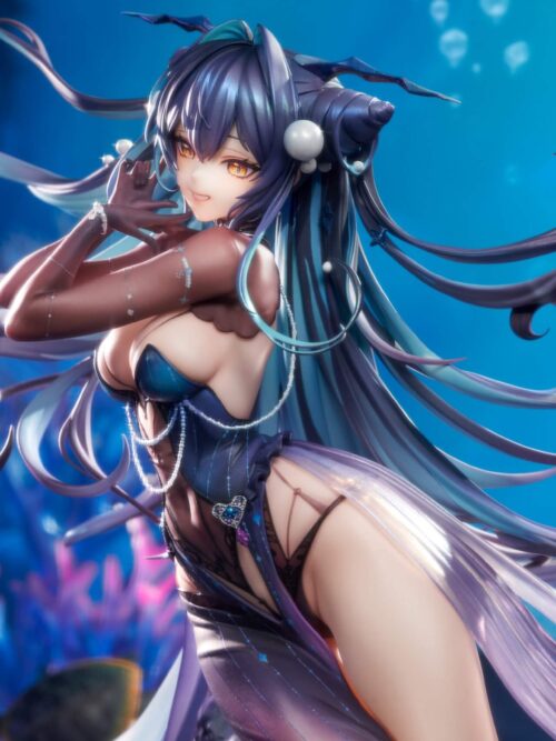 Little Mermaid Abyssal Flower GK Resin Statue