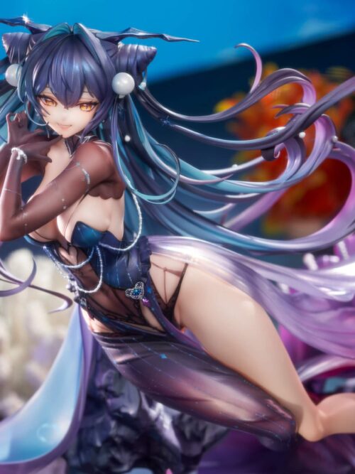 Little Mermaid Abyssal Flower GK Resin Statue