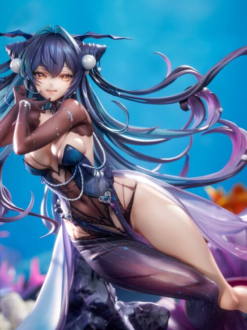 Little Mermaid Abyssal Flower GK Resin Statue