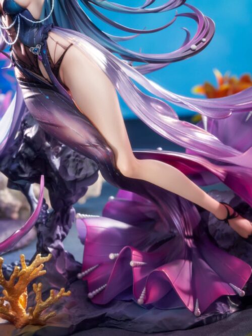 Little Mermaid Abyssal Flower GK Resin Statue