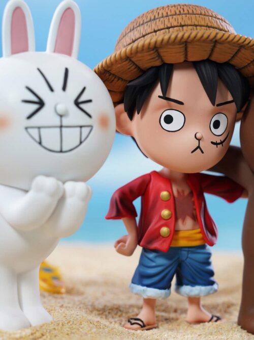 Luffy & Brown & Cony GK Resin Statue