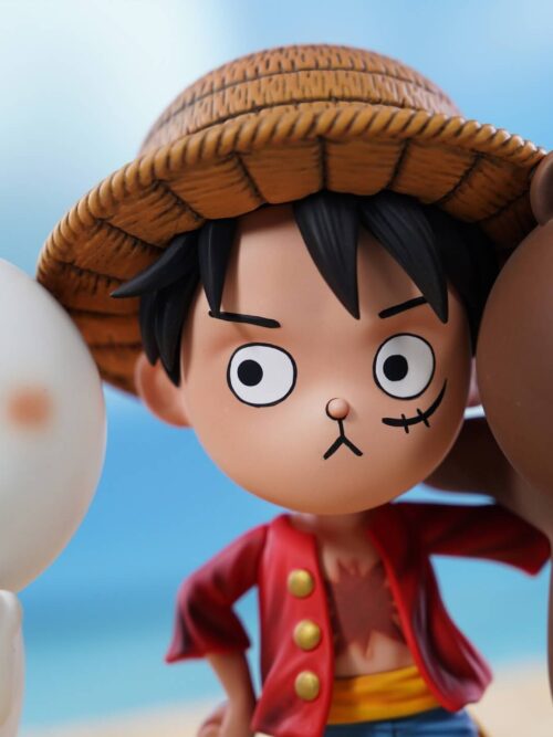 Luffy & Brown & Cony GK Resin Statue
