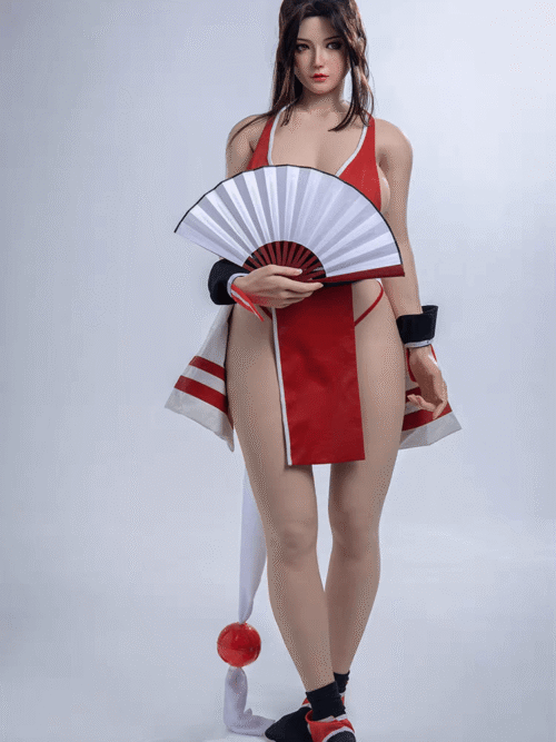 Mai Shiranui 1/1 Life-Size Silicone Art Statue GK Resin Statue