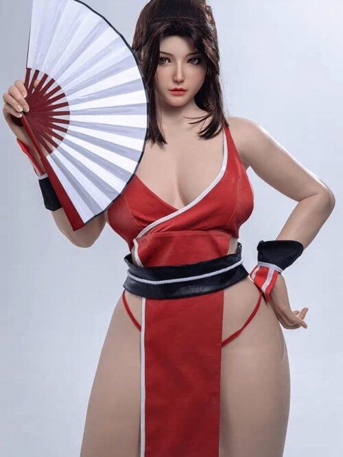 Mai Shiranui 1/1 Life-Size Silicone Art Statue GK Resin Statue
