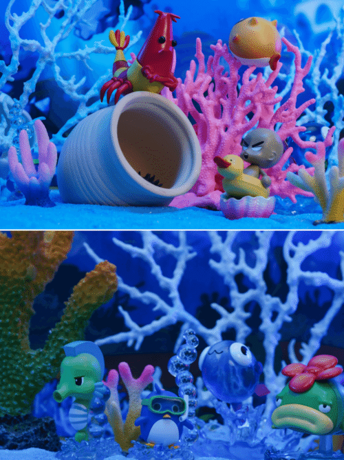 MapleStory Underwater Monster Guide MapleStory Figures GK Resin Statue