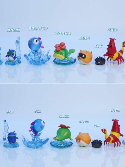 MapleStory Underwater Monster Guide MapleStory Figures GK Resin Statue