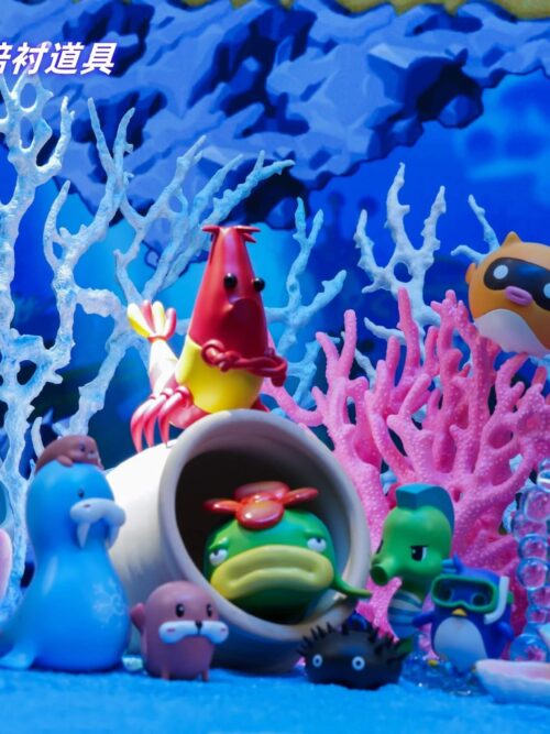MapleStory Underwater Monster Guide MapleStory Figures GK Resin Statue
