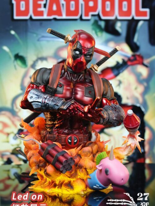 Marvel 1/3 Scale Bust Series Deadpool GK Resin Statue