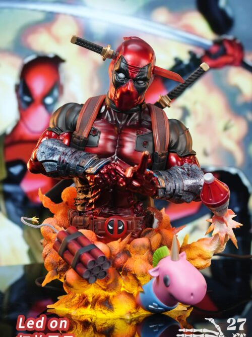 Marvel 1/3 Scale Bust Series Deadpool GK Resin Statue
