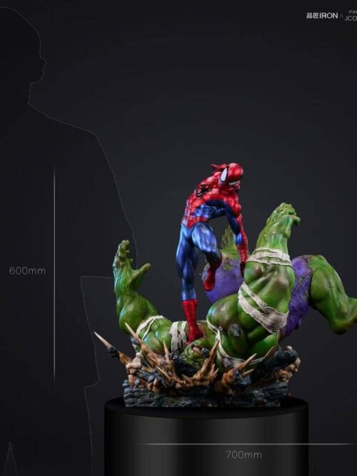 Marvel MQ065 Spider Man vs Hulk GK Resin Statue