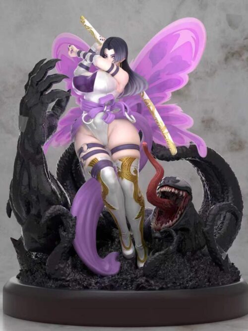 Marvel Series Psylocke & Venom GK Resin Statue