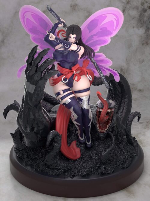 Marvel Series Psylocke & Venom GK Resin Statue