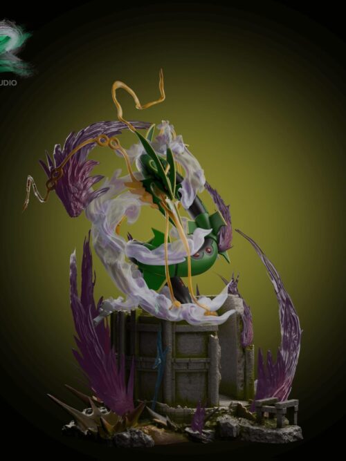 Mega Rayquaza Triad Resonance Edition Statue GK Resin Statue