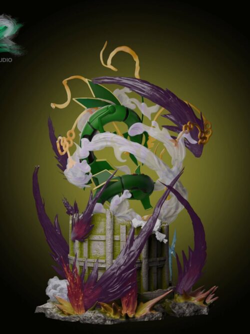 Mega Rayquaza Triad Resonance Edition Statue GK Resin Statue