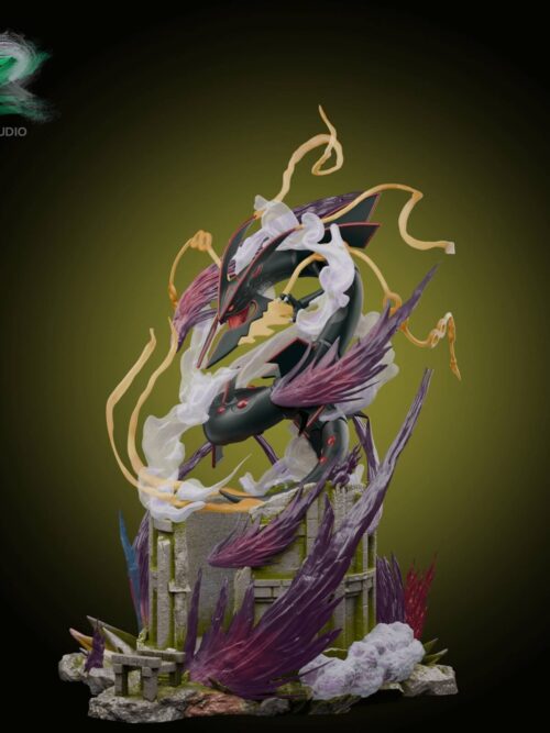 Mega Rayquaza Triad Resonance Edition Statue GK Resin Statue