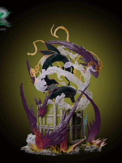 Mega Rayquaza Triad Resonance Edition Statue GK Resin Statue