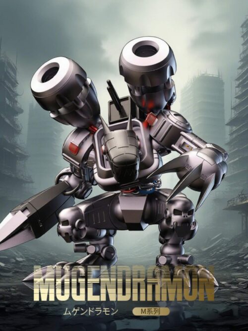 Metal Empire Series Mugendramon & Megadramon & Gigadramon & Mekanorimon & Guardromon & Tankmon GK Resin Statue