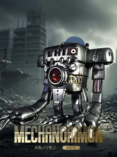 Metal Empire Series Mugendramon & Megadramon & Gigadramon & Mekanorimon & Guardromon & Tankmon GK Resin Statue