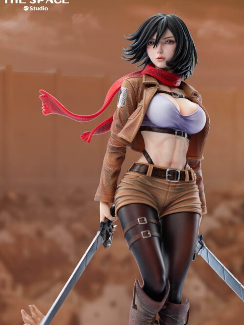 Mikasa Ackerman GK Resin Statue