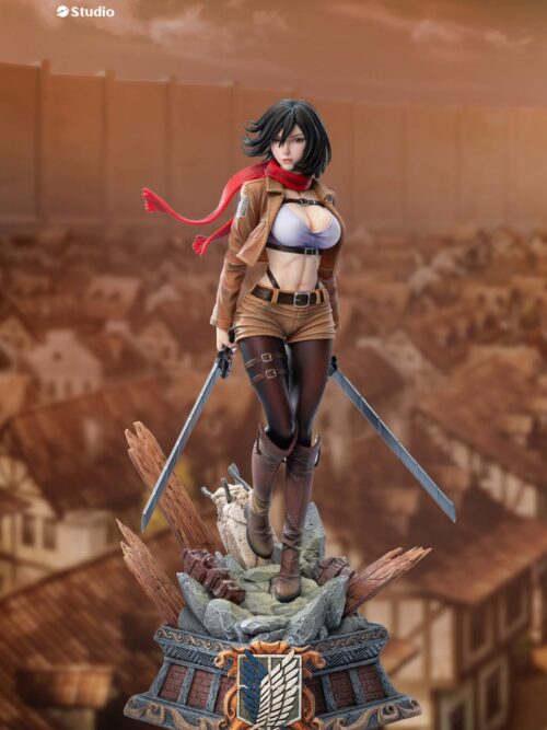 Mikasa Ackerman GK Resin Statue