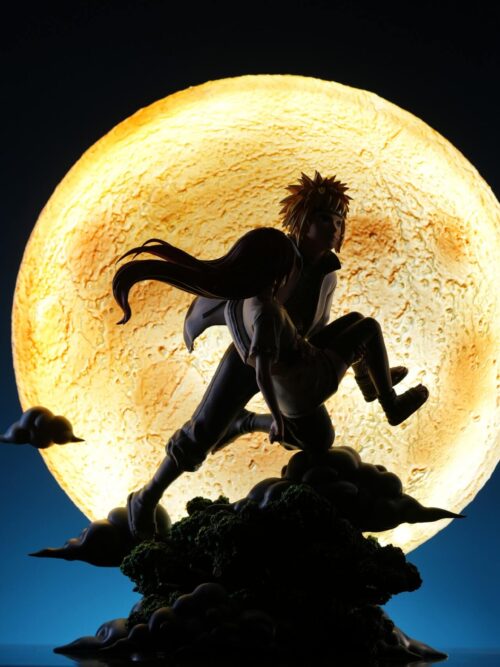 Minato & Kushina Under the Moon GK Resin Statue