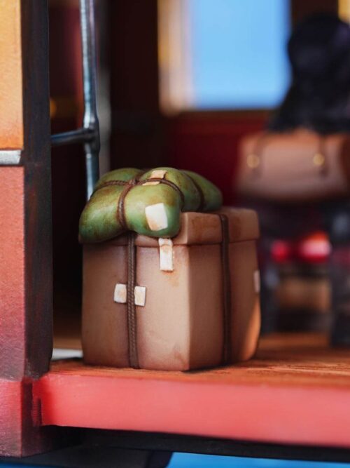 Miyazaki Desktop Series 011 Sea Train Spirited Away GK Resin Statue