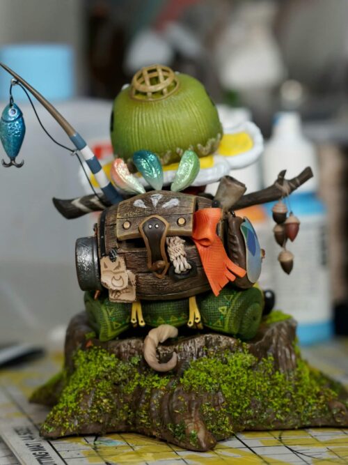 Monster Hunter Palico Hope Set GK Resin Statue