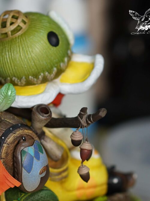 Monster Hunter Palico Hope Set GK Resin Statue