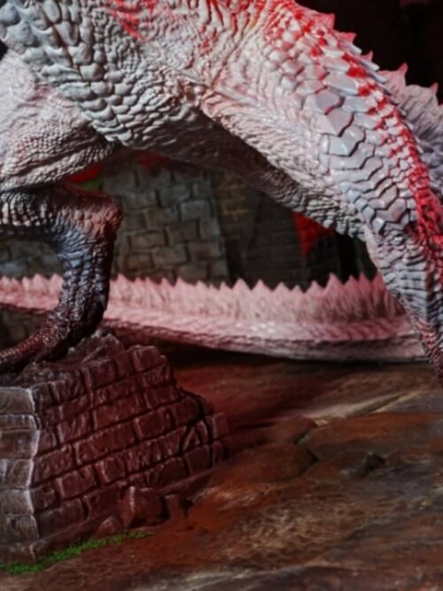 Monster Hunter White Fatalis GK Resin Statue