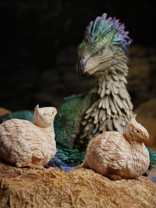 Monster Hunter Wilds Seikret GK Resin Statue