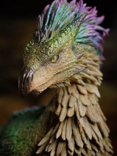 Monster Hunter Wilds Seikret GK Resin Statue