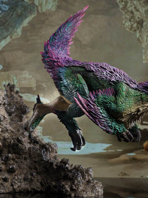 Monster Hunter Wilds Seikret GK Resin Statue
