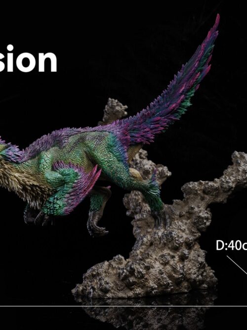 Monster Hunter Wilds Seikret GK Resin Statue