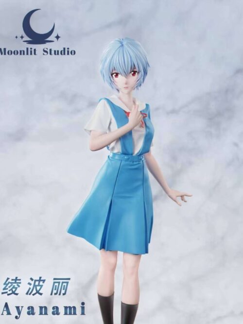 Rei Ayanami School Uniform VER GK Resin Statue