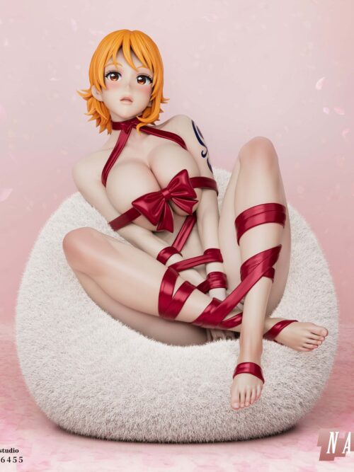 Nami Ribbon Bound GK Resin Statue