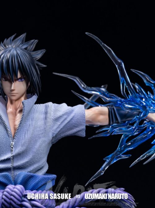 Naruto Light Sculpture Series Uzumaki Naruto & Uchiha Sasuke GK Resin Statue