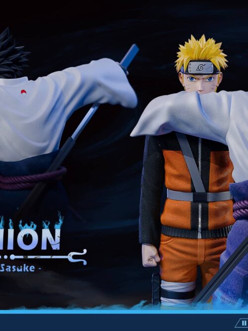 Naruto & Sasuke Reunion GK Resin Statue