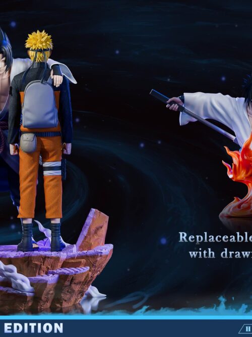 Naruto & Sasuke Reunion GK Resin Statue