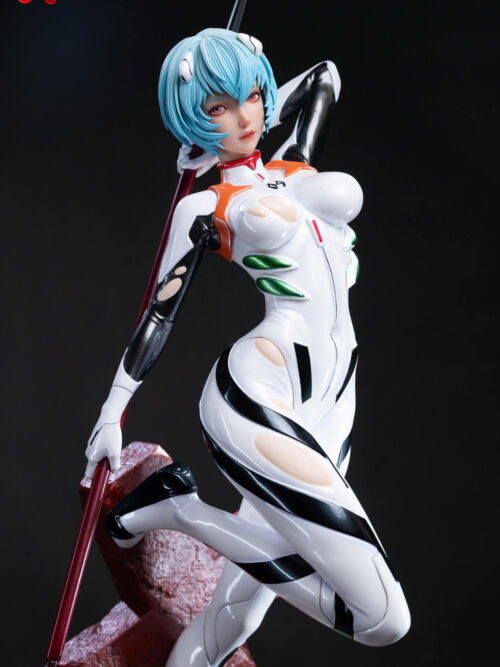 Neon Genesis Evangelion Black Combat Suit Ayanami Rei GK Resin Statue