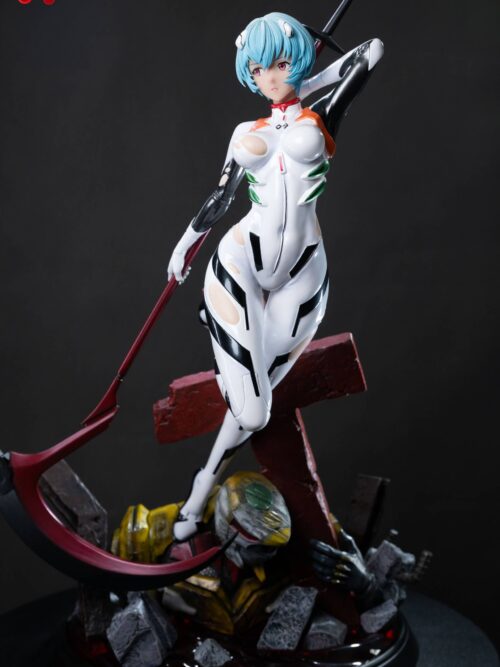 Neon Genesis Evangelion Black Combat Suit Ayanami Rei GK Resin Statue