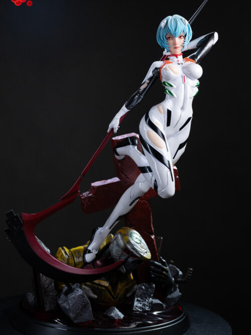 Neon Genesis Evangelion Black Combat Suit Ayanami Rei GK Resin Statue