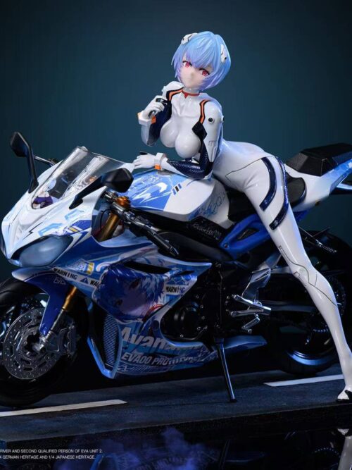 Neon Genesis Evangelion Motorcycle Girl Rei Ayanami GK Resin Statue