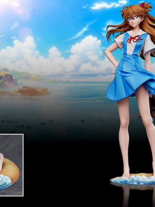 Neon Genesis Evangelion School Uniform Asuka GK Resin Statue