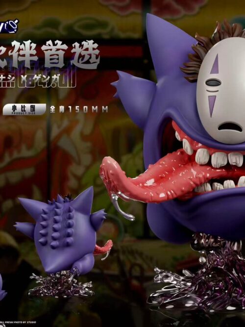 No-Face × Gengar Halloween Limited Statue GK Resin Statue