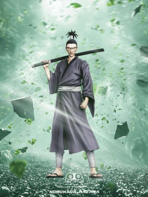 Nobunaga Hazama & Uvogin & Franklin GK Resin Statue