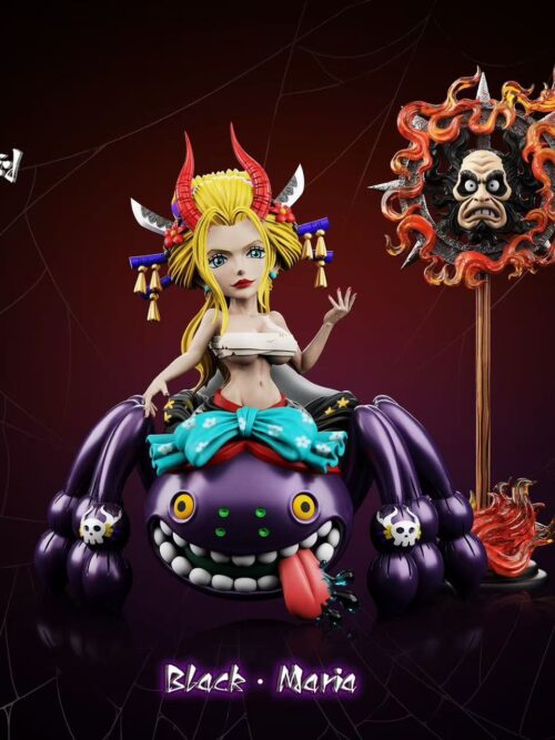 One Piece Fateful Duel Ghost Island 003 004 Black Maria GK Resin Statue