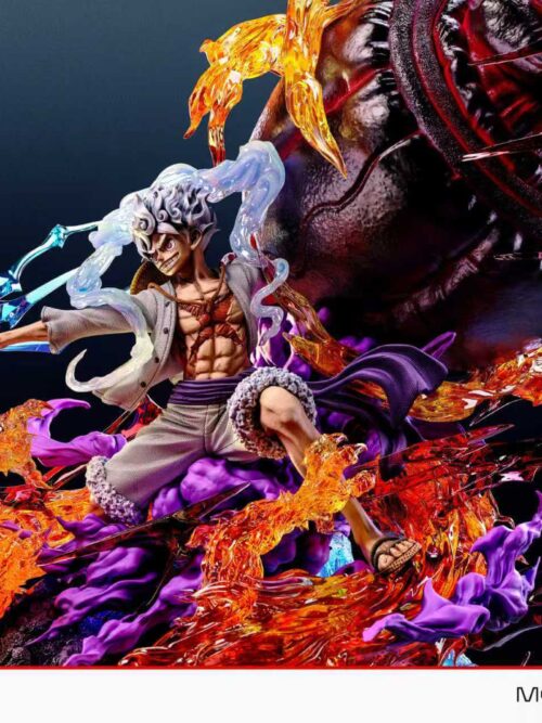 One Piece Gear Fifth Nika Luffy GK Resin Statue