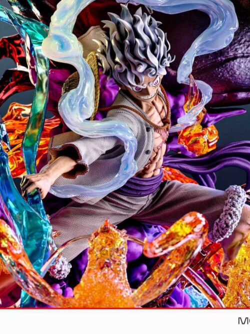 One Piece Gear Fifth Nika Luffy GK Resin Statue