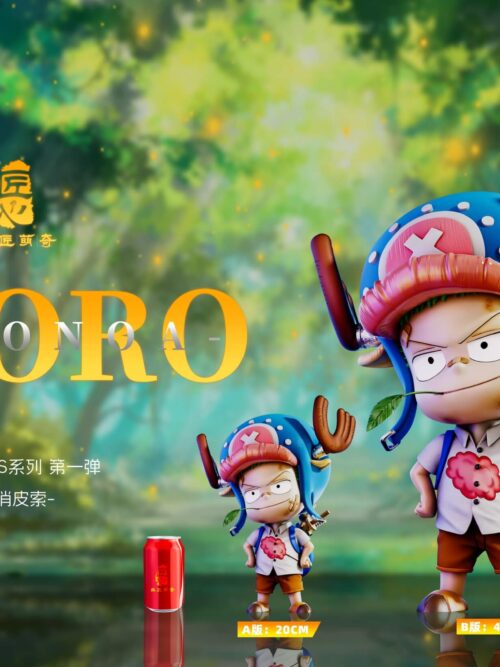 One Piece MQ066 Childhood Zoro Cosplaying Chopper GK Resin Statue